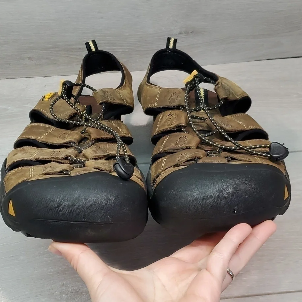 Keen Mens Newport Outdoor Hiking Sandals Leather Shoes sz 14